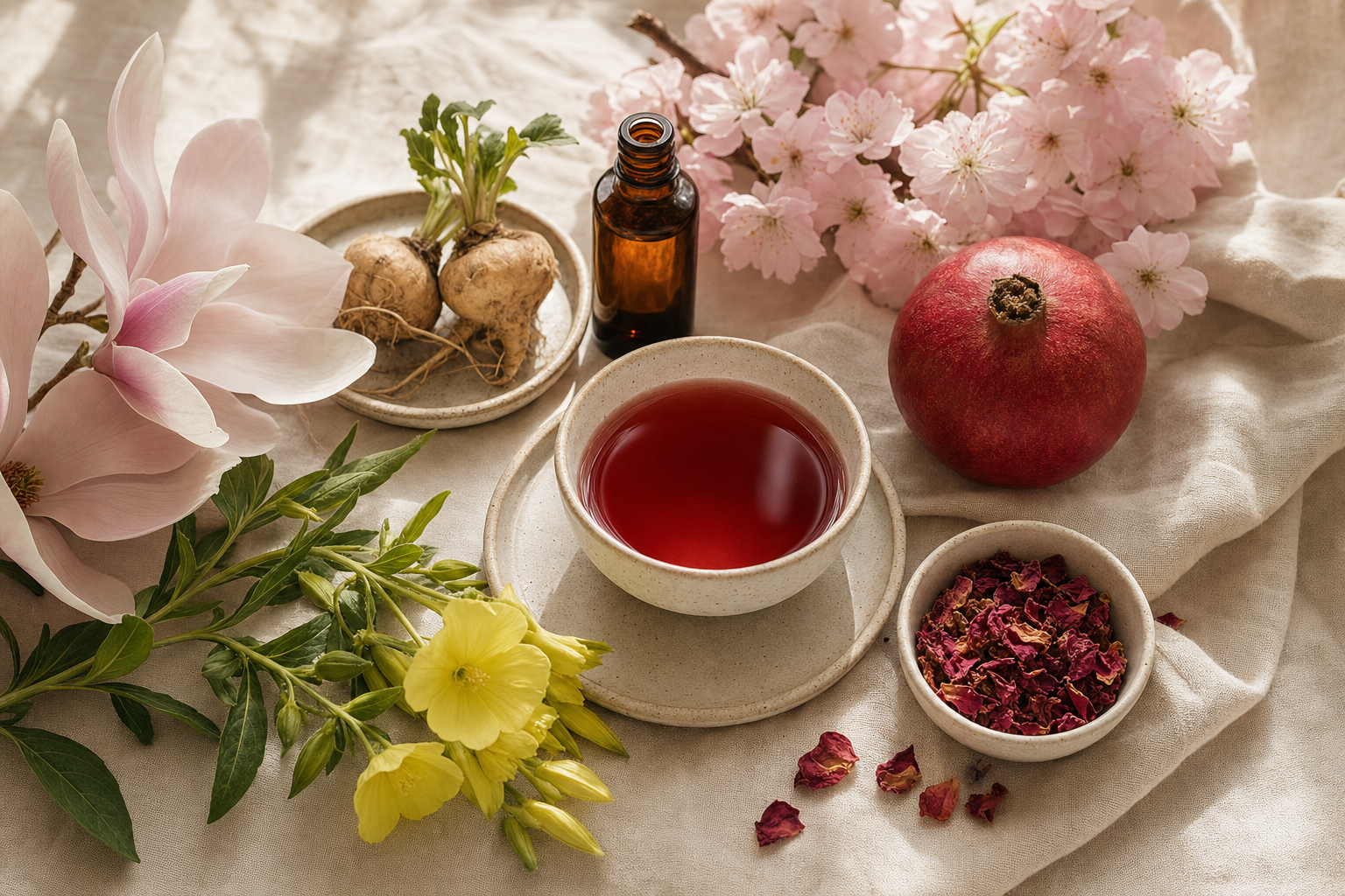 Female health and wellness imagery