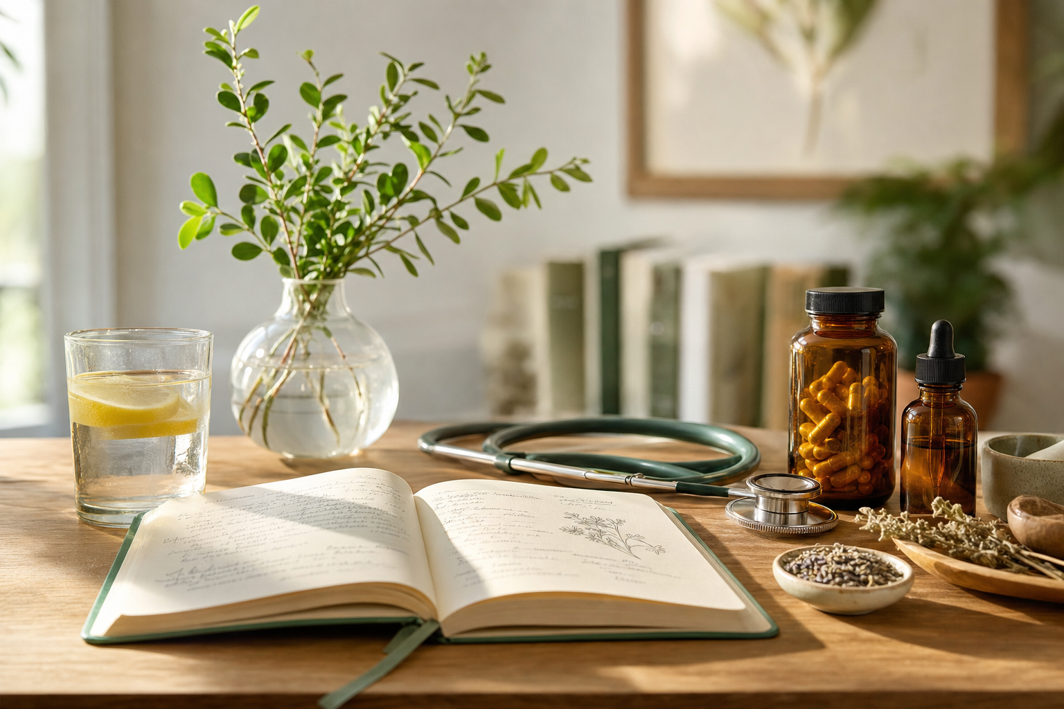 Functional medicine illustration
